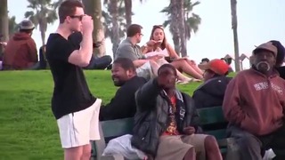 Popping a Boner in Public Prank