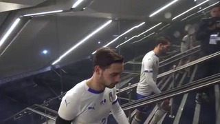 Can you spot messi? | tunnel cam | argentina v italy