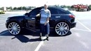 Black Infiniti FX 35 on 28” Bentchi Rims – HD