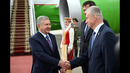 Prezident Shavkat Mirziyoyev rasmiy tashrif bilan Minsk shahriga keldi