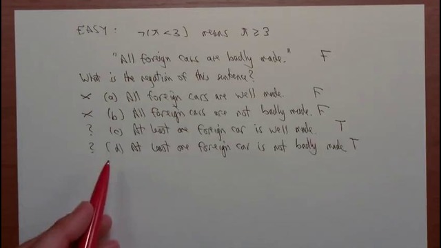 Introduction to Mathematical Thinking 1.2 Lecture 2 – Logical Combinators (2755)