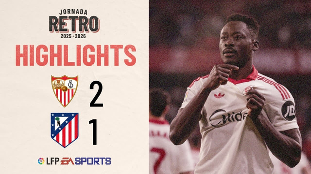 SEVILLA FC 2 – 1 ATLÉTICO DE MADRID | RESUMEN LALIGA EA SPORTS