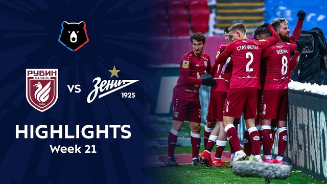 Highlights Rubin vs Zenit (2-1) | RPL 2020/21