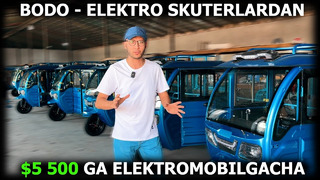 BODO – $5500 ga elektromobil vada qilmoqda