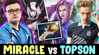 Miracle vs topson — terrorblade vs anti-mage comeback with support ember