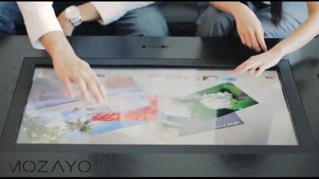 Mozayo – интерактивный сенсорный стол
