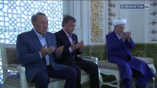 Nursulton Nazarboyev Samarqandga tashrif buyurdi (21.03.2018)