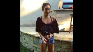 Vanessa Hudgens Does The Ice Bucket Challenge