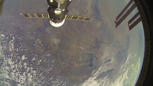 Летим над Средней Азией