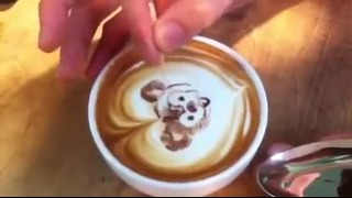 Как рисовать на кофе
