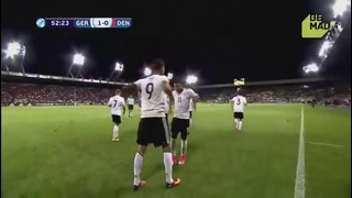 Германия – Дания | Чeмпиoнaт Eвpoпы U-21 | Обзор матча