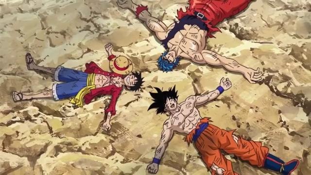One Piece & Toriko & Dragon Ball Z – Crossover Часть 2