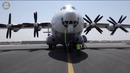 Запуск двигателей гиганта Антея АН-22