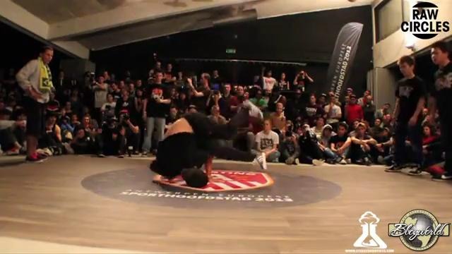 Lukas & klesio vs issei & shuvan (raw circles 2013) www.bboyworld.com