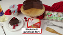 Shokoladli quymoqli tort