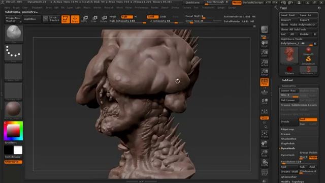 ZBrush | Clicker – SpeedSculpt (3x)