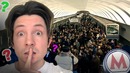 Новые прятки в метро! маскировка