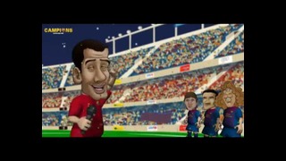 Barca Toons – Campeones de Copa del Rey 2012