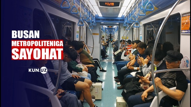 Janubiy Koreyaning haydovchisiz harakatlanuvchi metrosi