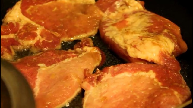 Рецепт жареной свинины с имбирем в соевом соусе. Выпуск 48