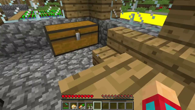 ЧТО ЗАДУМАЛ ЭТОТ ЖИТЕЛЬ В МАЙНКРАФТ | Компот Minecraft