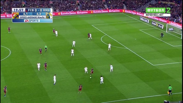 Barca vs Real (1 тайм)