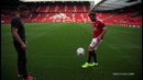 Juggling with Juan Mata at the adidas Manchester United launch