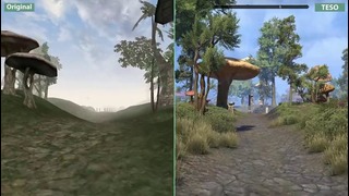 Morrowind – Original (2002) vs The Elder Scrolls Online (2017) Graphics Comparison