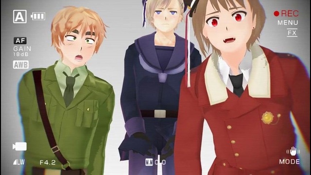 APヘタリアMMD】 『Every body 』 【Magic Trio