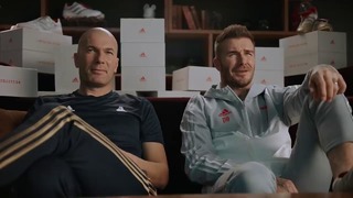 Новая реклама Adidas с Зиданом и Бекхэмом в честь 25-летия бутс Predator
