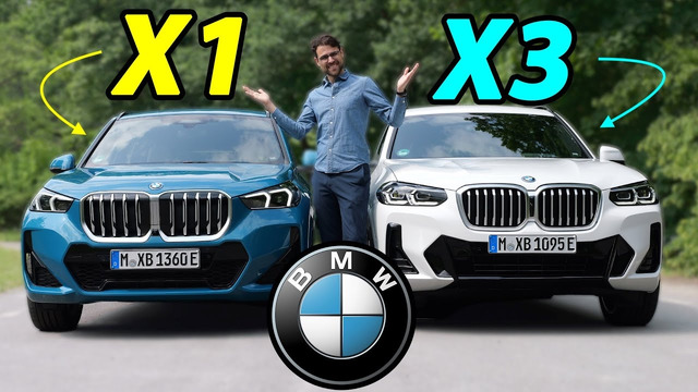 Сравнительный обзор BMW X1 против X3 (M Sport)