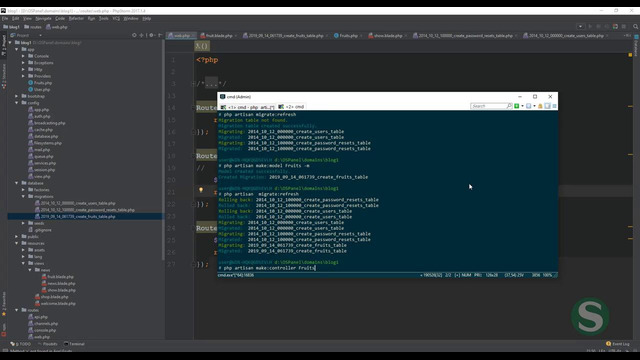 4 Laravelda Model va Controller yaratish va jarayonni MVClash | Laravel darslari