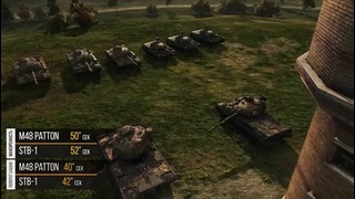 Танкомахач №20 STB-1 против M48 Patton – от ARBUZNY и TheGUN [World of Tanks