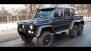 Самоделный Mercedes Gelandewagen 6x6 из гажданской тачке