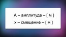 08. Величины, характеризующие колебательное движение