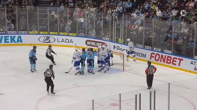 ХК Сибирь – Динамо Москва | КХЛ | Обзор матча за 2025-11-15