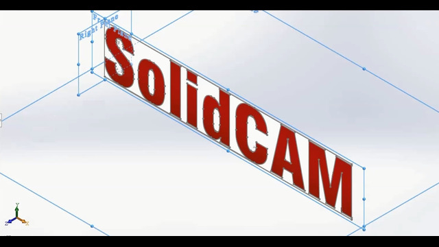 SOLIDWORKS & SolidCAM. Tasvir(rasm) asosida eskiz chizish va dastur yaratish