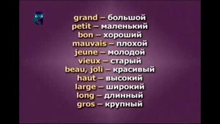 Французский язык для начинающих. Урок 6. Части речи. Имя прилагательное. Местоимение