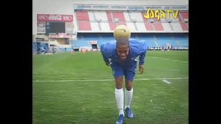 Football freestyle on of the world