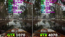 GTX 1070 vs RTX 4070 – 7 Years Difference