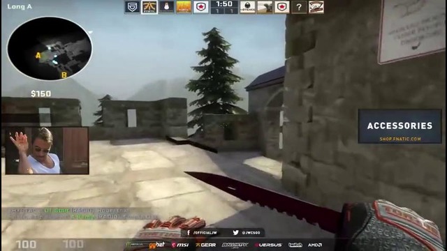CS:GO JW plays FPL with Zeus, rallen, kRYSTAL, plessen VS AdreN, Dosia, Taz