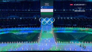 Узбекистан на зимних Олимпийских играх 2022 | Церемония открытия
