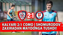 Дебют ЭЛДОРА ШОМУРОДОВА | Кальяри – Комо | Обзор матча