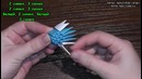 Модульное оригами синий дракон (видео с сюрпризом)