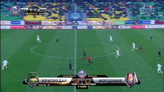 Ricardo Laborde’s goal. FC Krasnodar vs FC Mordovia | RPL 2014/15