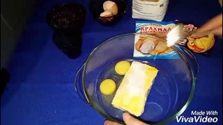 Пирог с фруктовым джемом в инверторной печи Panasonic 592