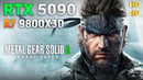 METAL GEAR SOLID Δ: SNAKE EATER – RTX 5090 + Ryzen 7 9800X3D | 4K & 8K