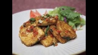 Korean Food: Fried Tofu Side-dish (두부 조림=DoBu JoRim)