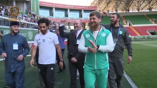 Как встречали сборную египта по футболу в чеченской республике