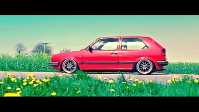VW Golf 2 – красивое видео о машине 1990 года